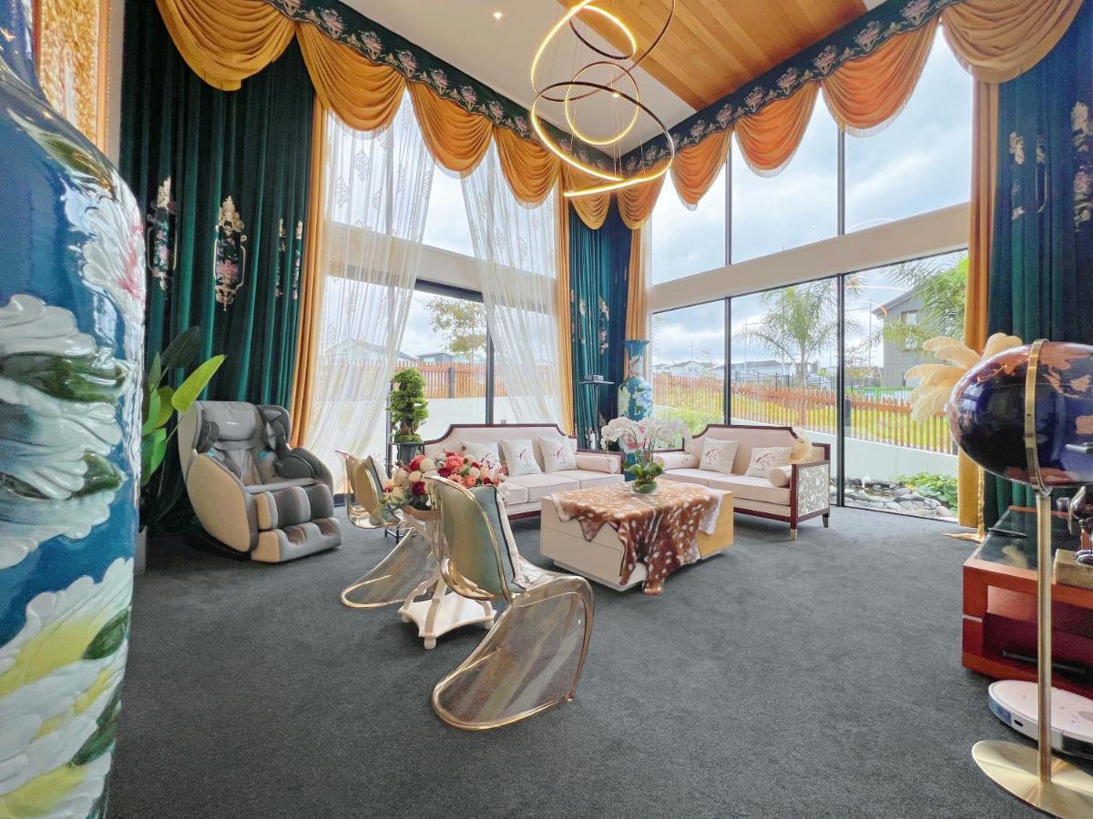 Вилла Elegant Beach House In Long Bay Окленд Экстерьер фото